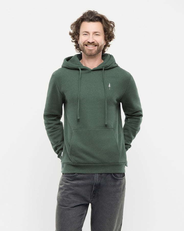 NIKIN TreeHoodie Hoodie Olive Mel Bio-Baumwolle