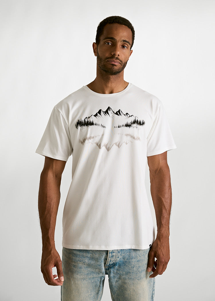Wijld WoodShirt Timo Herren T-Shirt Quite Reflection Elasthan