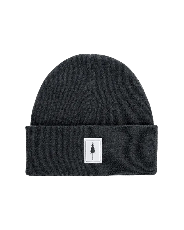 NIKIN Treeanie Classic Mütze Black Mel Baumwolle