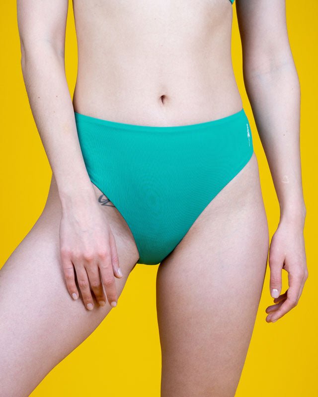 NIKIN Treekini Bottom Bikinihose Sea Green High Waist