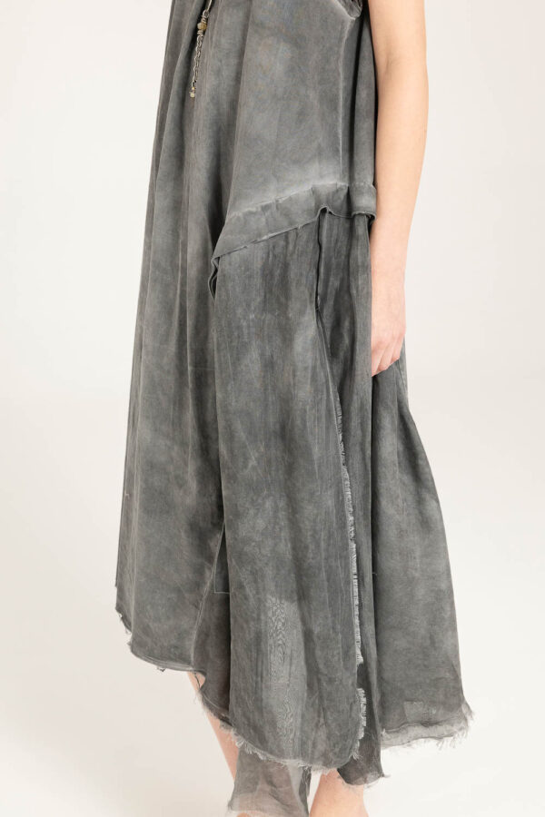 Sanctamuerte Abiti Sottoveste Kleid Baumwolle