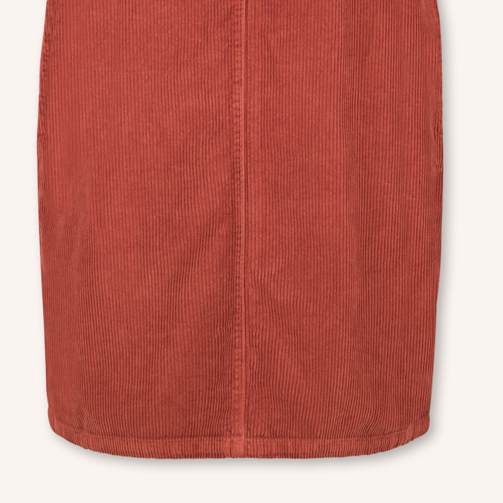 NORDLICHT Kleider Latzkleid Mika Cordkleid Braun Bio-Baumwolle