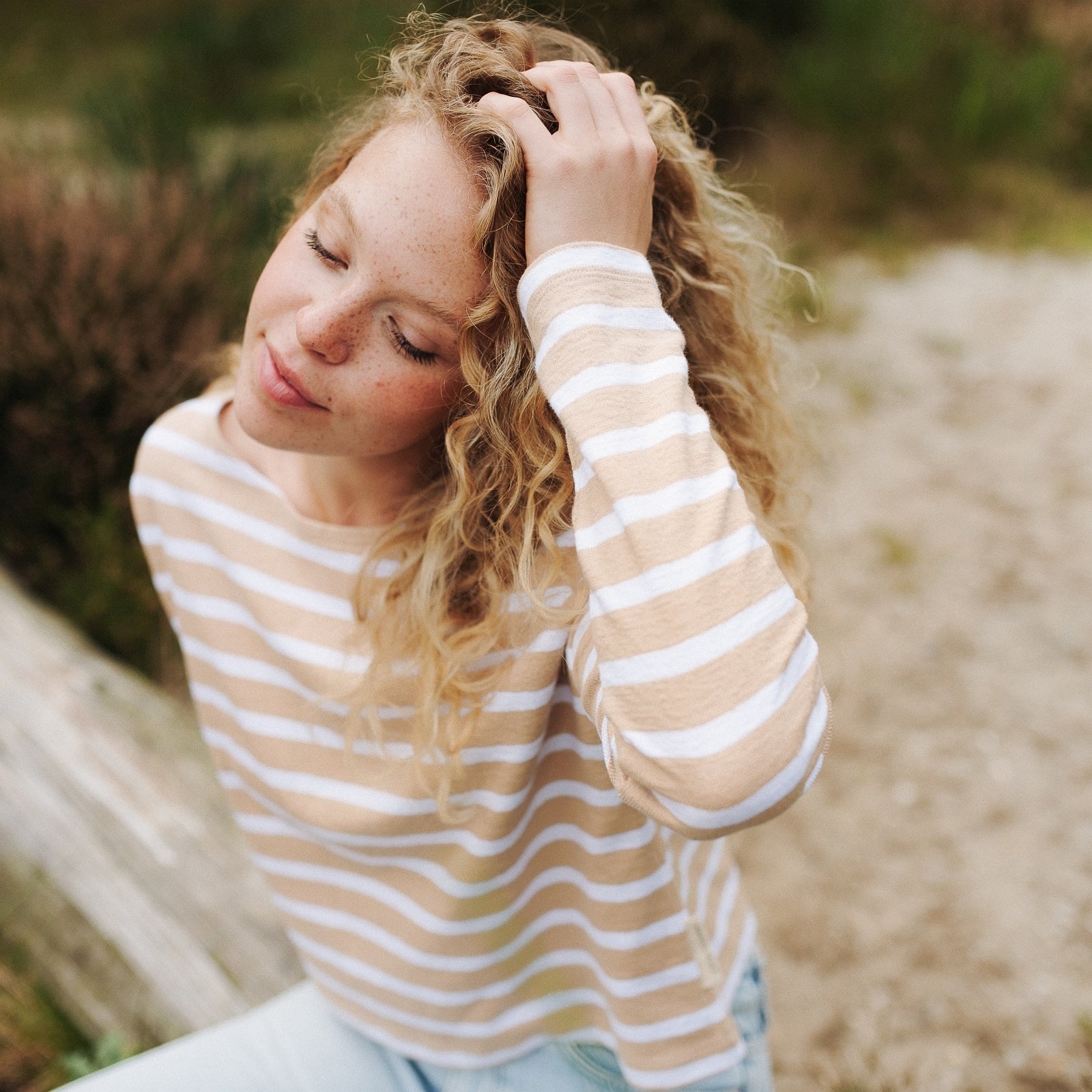 Nordlicht Frida Pullover gestreift Bio-Baumwolle