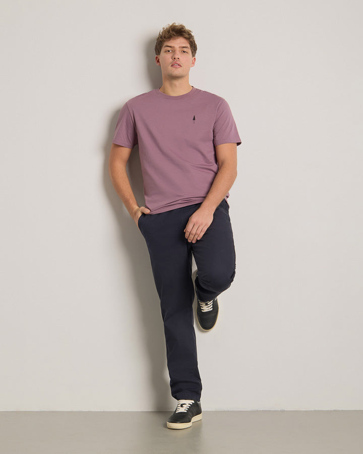 NIKIN TreeShirt Purple T-Shirt Bio-Baumwolle Regular