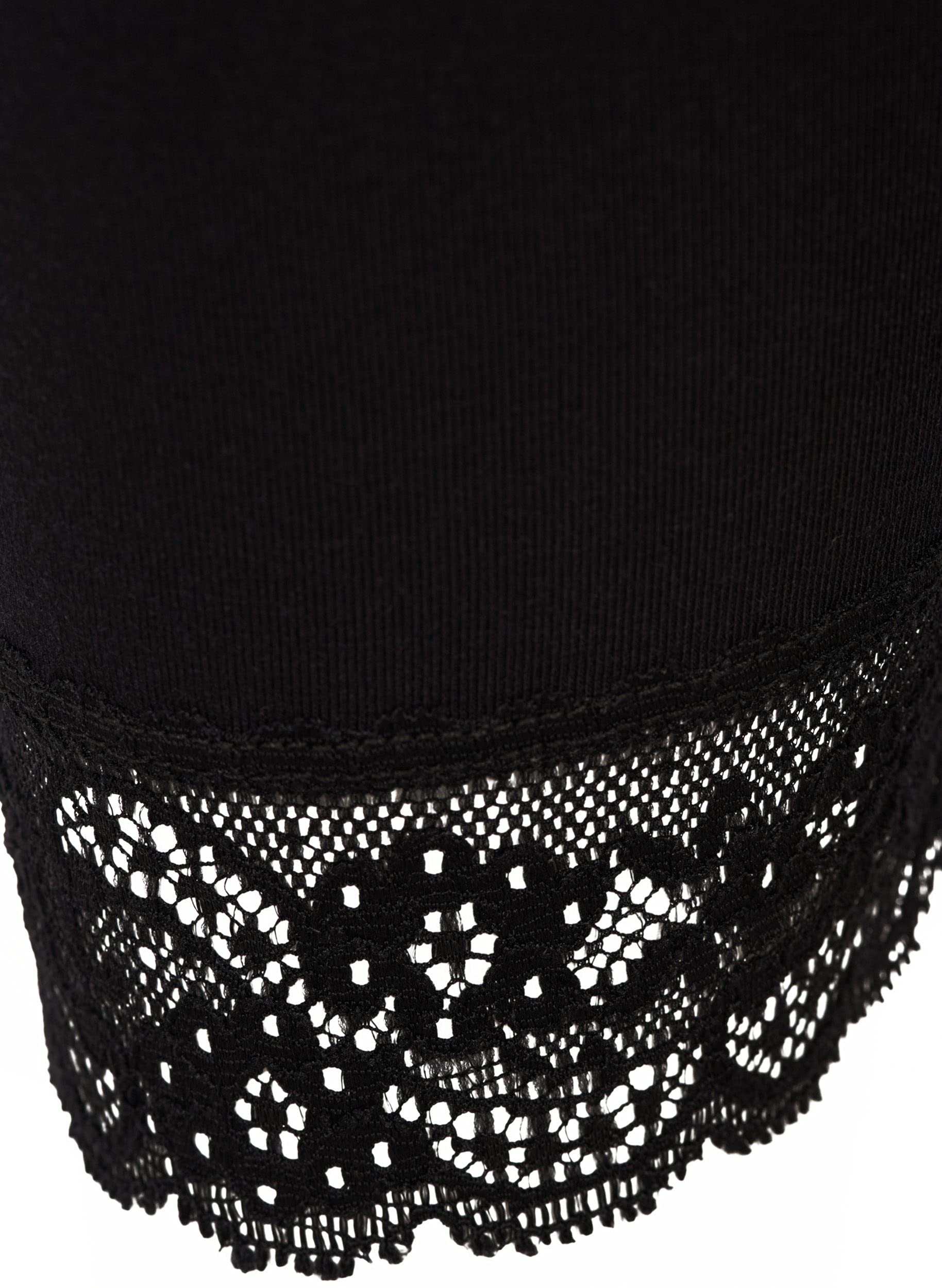 ZIZZI 3/4 Leggings Spitze Viskose Gr 50-52 Große Größen