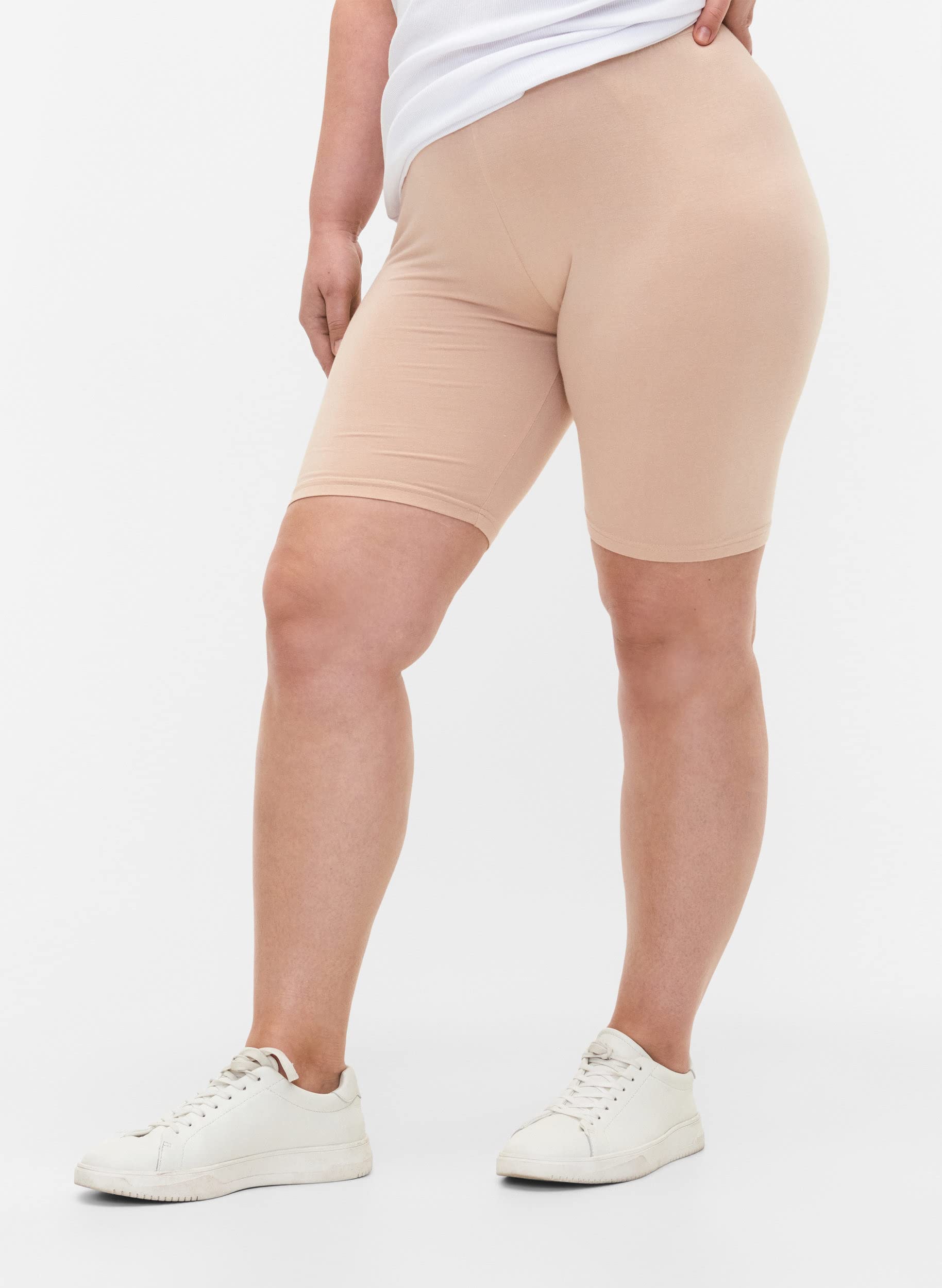 Zizzi Shorts Radlerhose Schwarz 46-48 hohe Taille