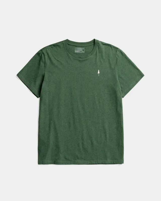 NIKIN TreeShirt Olive Mel T-Shirt Bio-Baumwolle