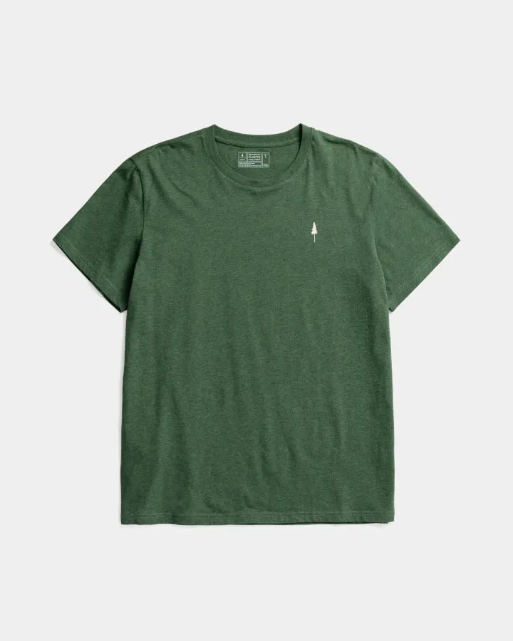 NIKIN TreeShirt Olive Mel T-Shirt Bio-Baumwolle