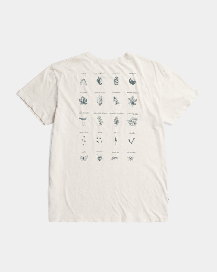 NIKIN TreeShirt Forest Ecosystem T-Shirt Pumice Bio