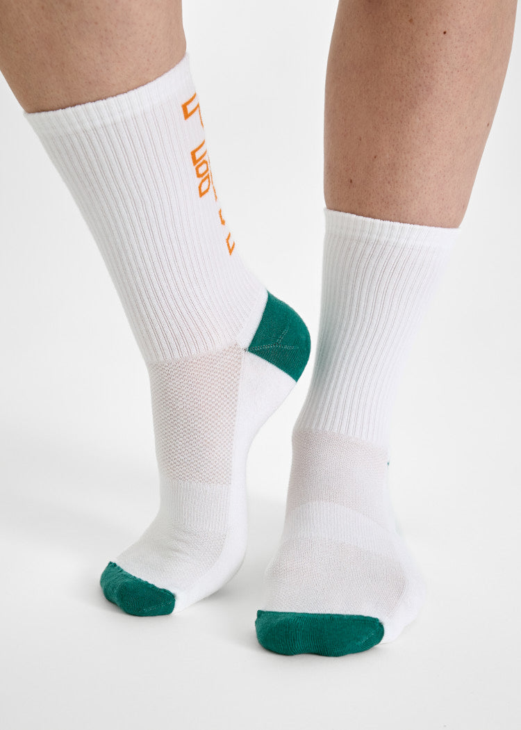 Wijld Socks Toni Tennissocken Orange Lyocell
