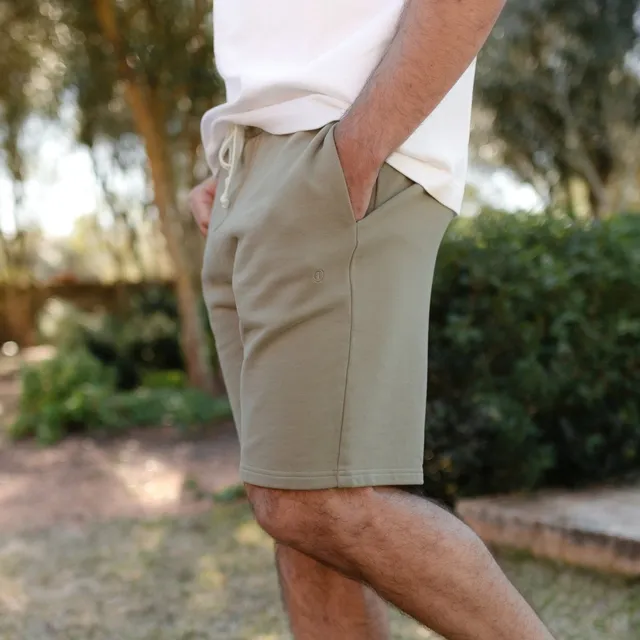 NORDLICHT Jarl Sweat Shorts Herren Grün locker