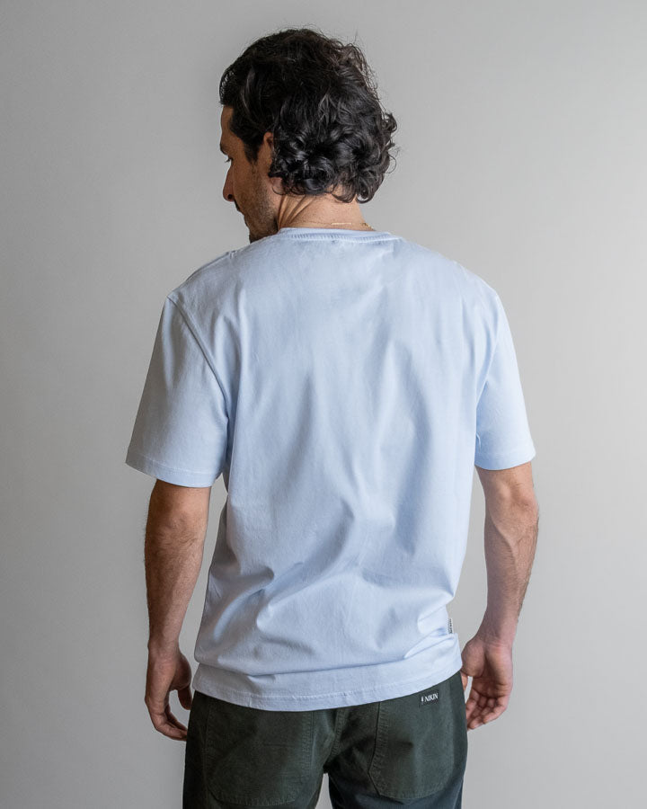 NIKIN TreeShirt Pocket T-Shirt Arctic Sky Recycling