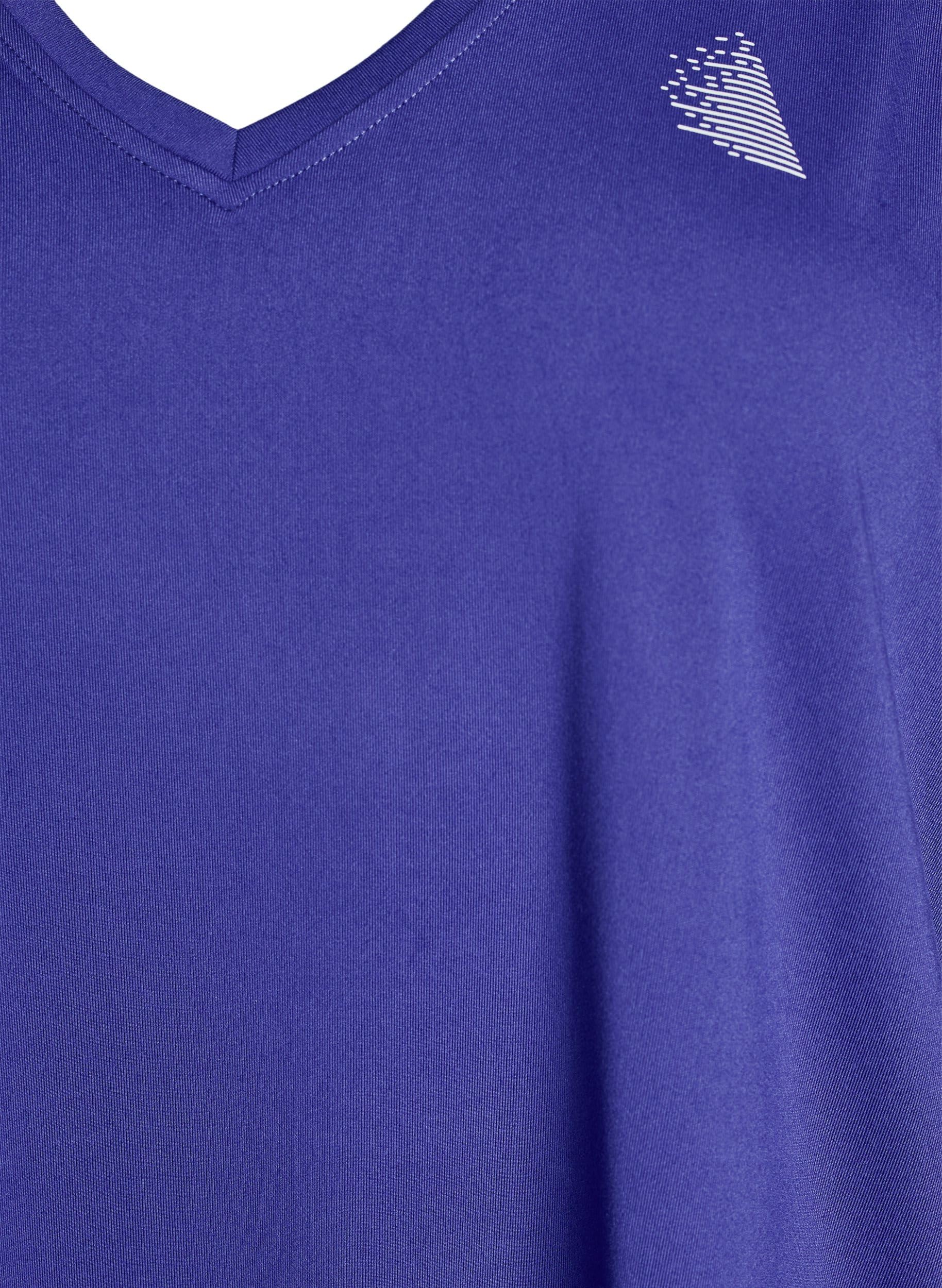 Zizzi Activewear Trainingstop V-Ausschnitt ärmellos schnelltrocknend