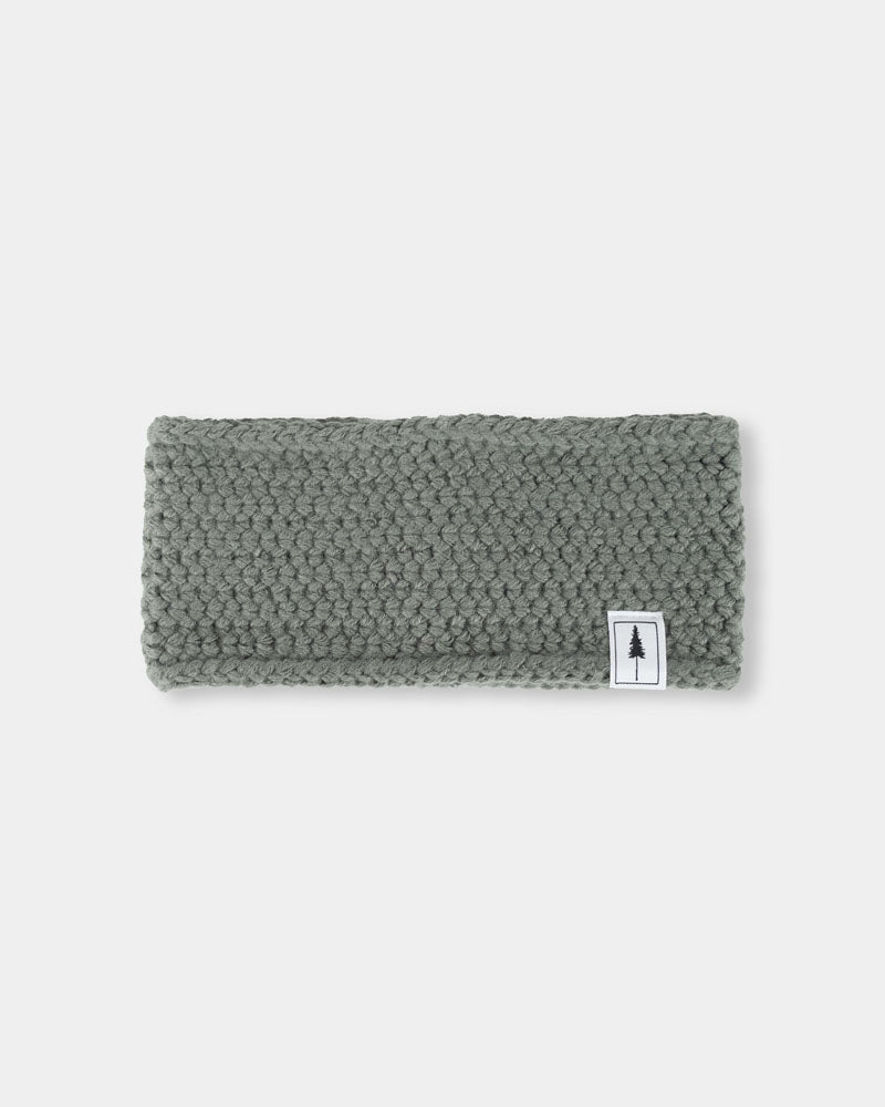 NIKIN TreeHeadband Stirnband Sage Strick-Fleece