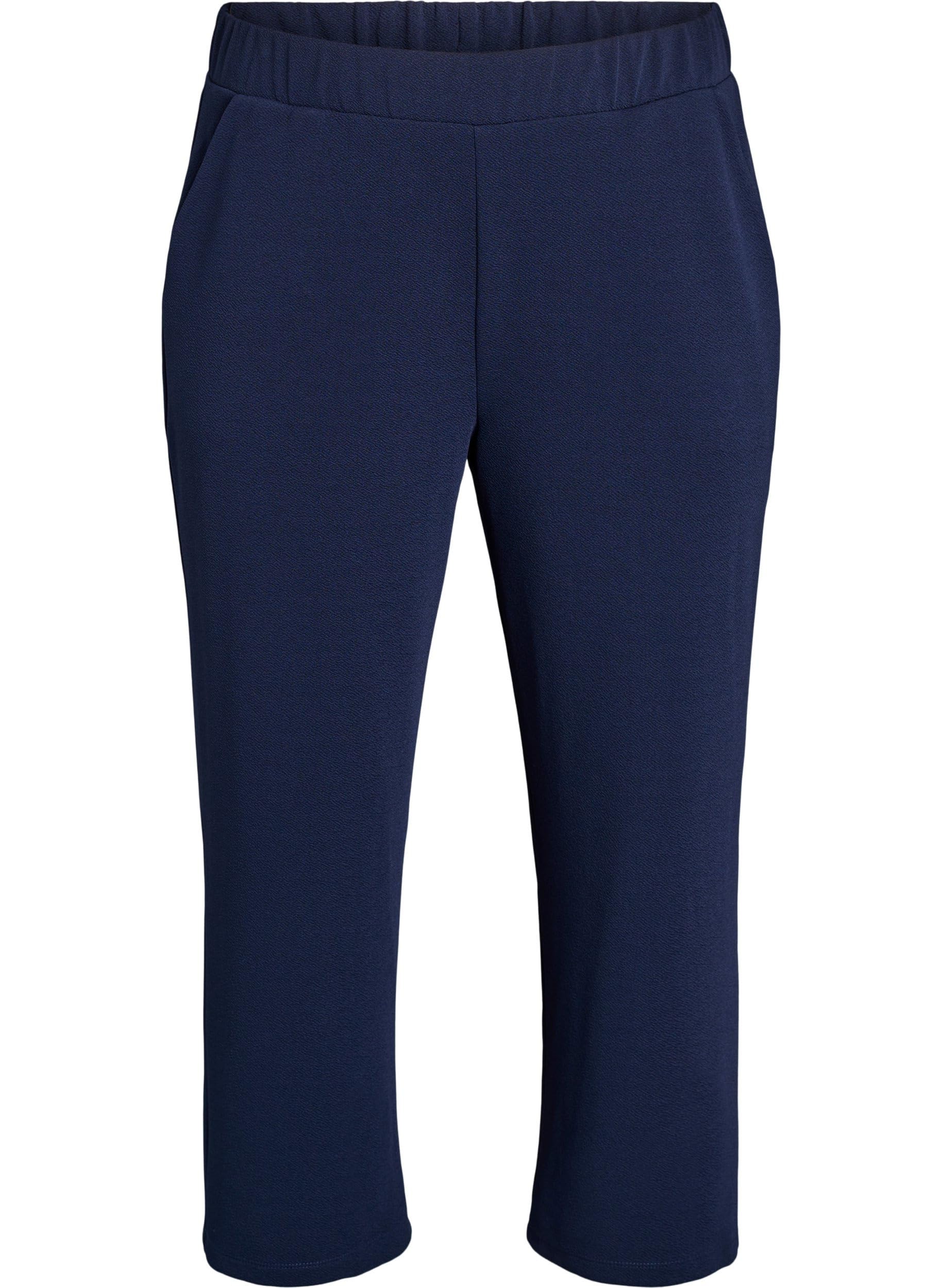 Zizzi Trousers Leggings Hose 7/8 Weit Gummibund 42-60