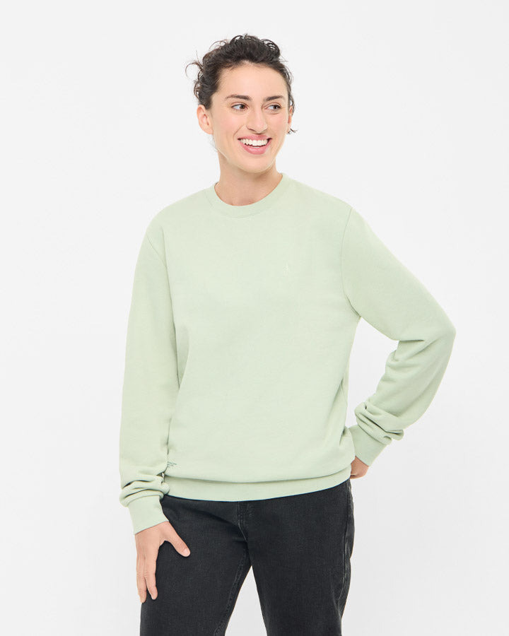 NIKIN TreeSweater Evolve Pullover Cool Matcha Bio-Baumwolle