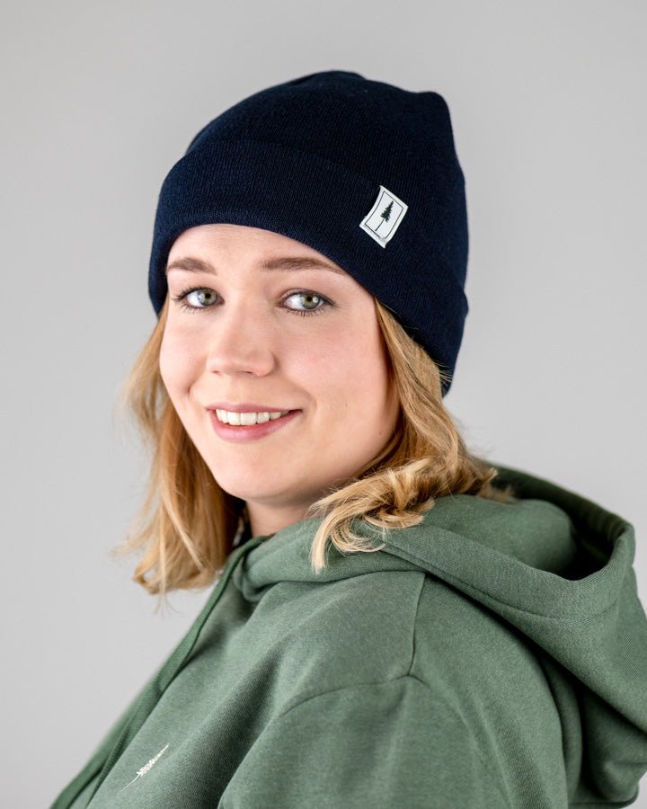 NIKIN Treeanie Navy Mütze Navy One Size Baumwolle