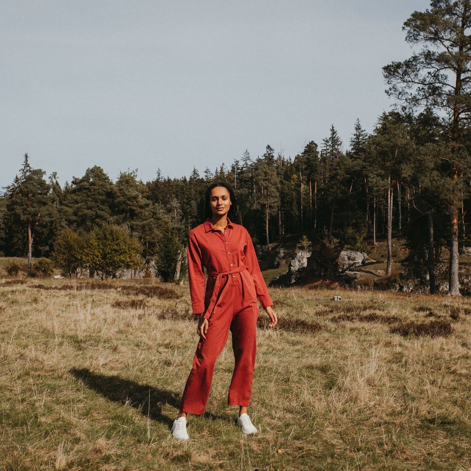 NORDLICHT Linnea Jumpsuit Bio-Baumwolle mit Taschen