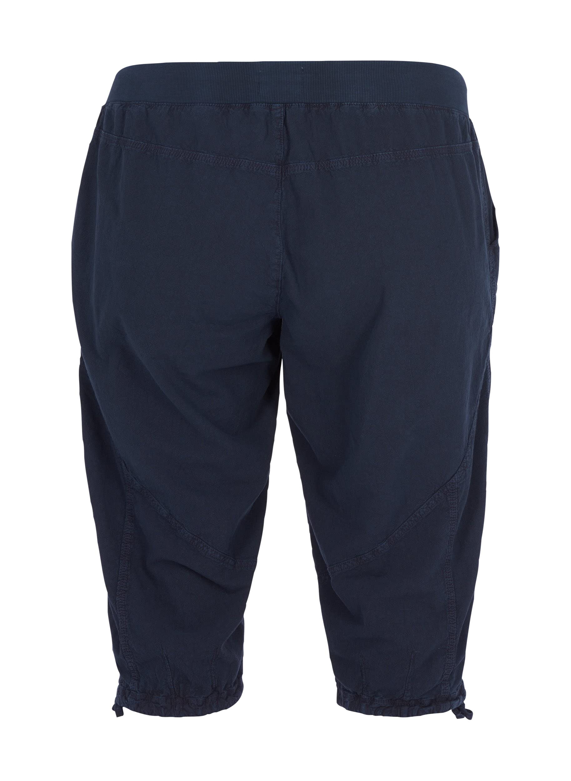 Zizzi Hose Capri 3/4 Damen Baumwolle mit Taschen