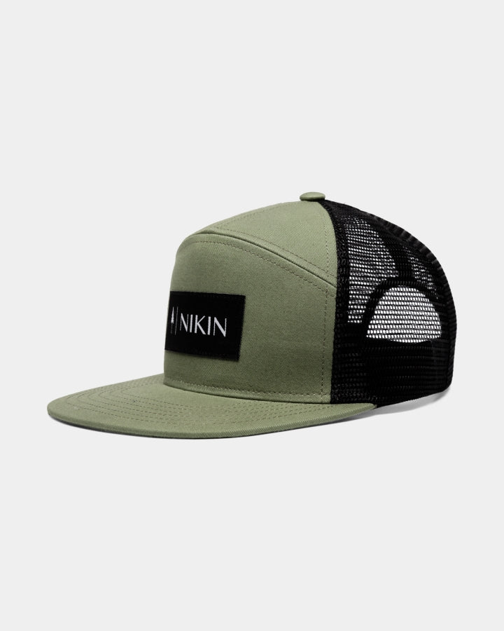 NIKIN TreeCap 7Panel Trucker Cap Pickle One Size Netz