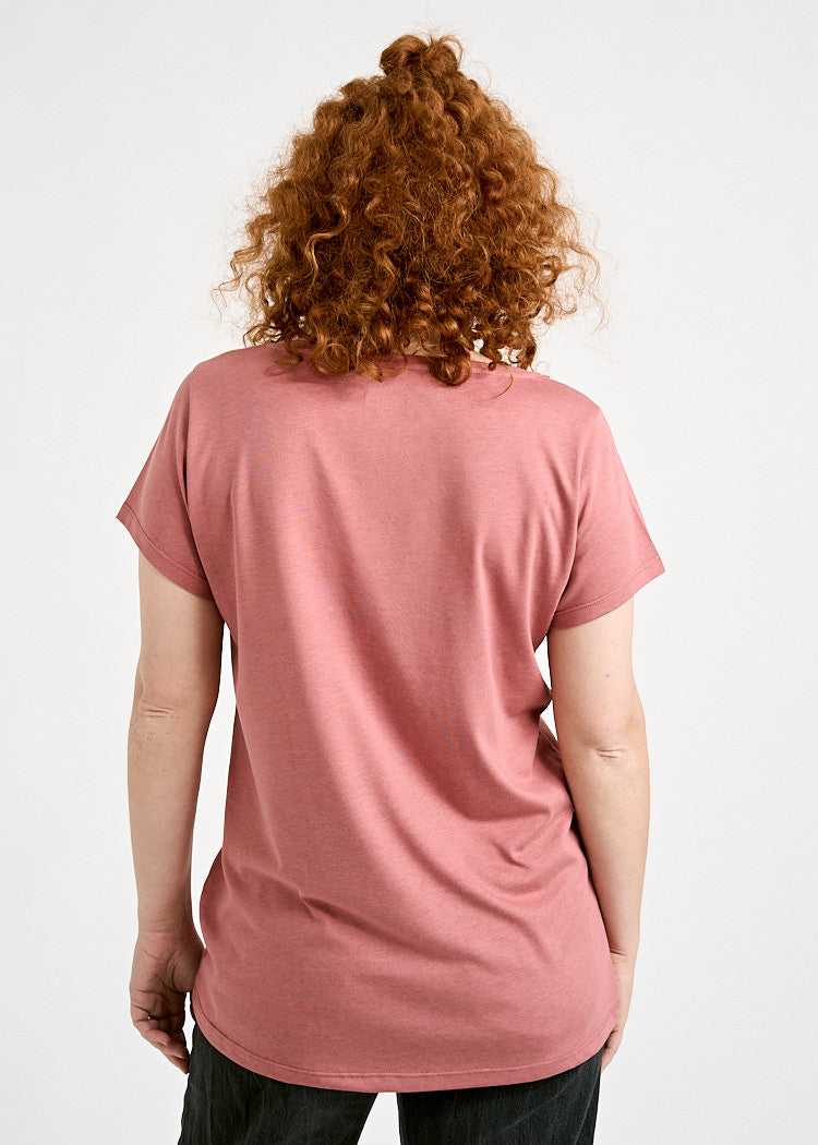 Wijld Lena T-Shirt Damen Bloom Print Relaxed Slim