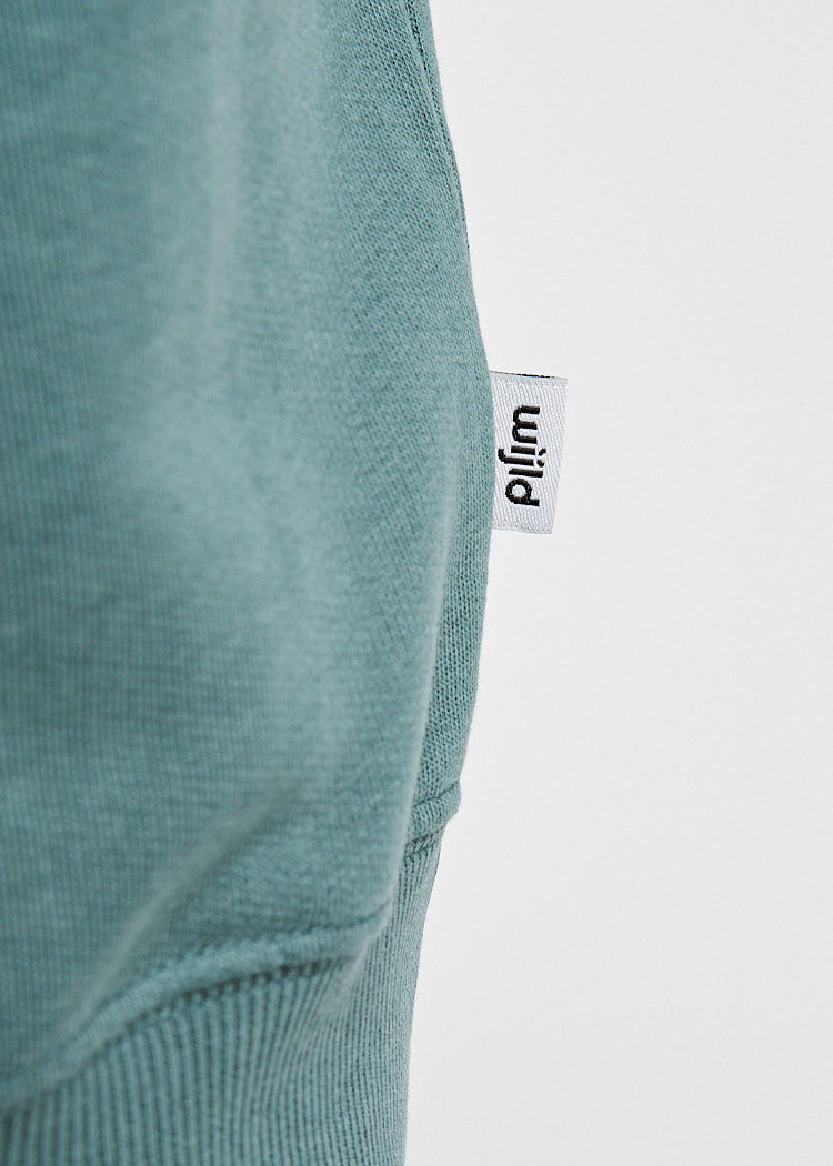 Wijld Sweater Herren Silver Pine Sweatshirt Bio-Baumwolle