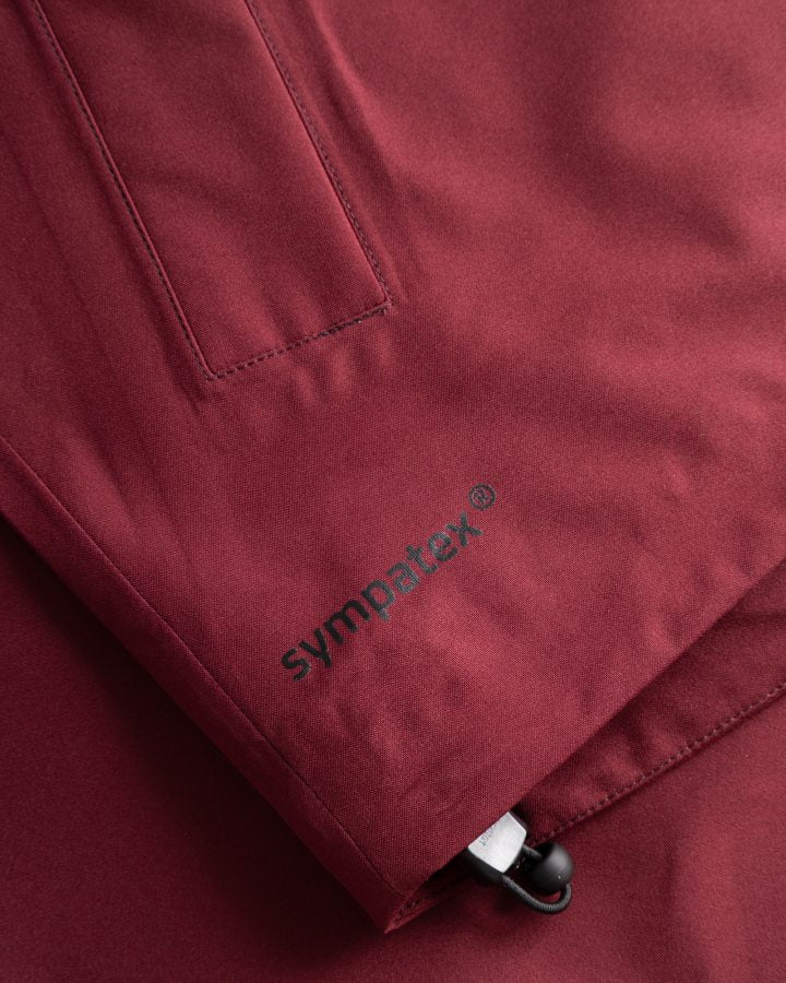 NIKIN TreeJacket Rain Women Regenjacke Burgundy Wasserdicht