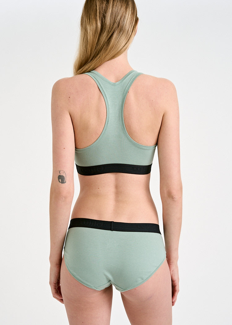 Wijld Marcy Green Bay Damen Bustier aus Holz bügellos