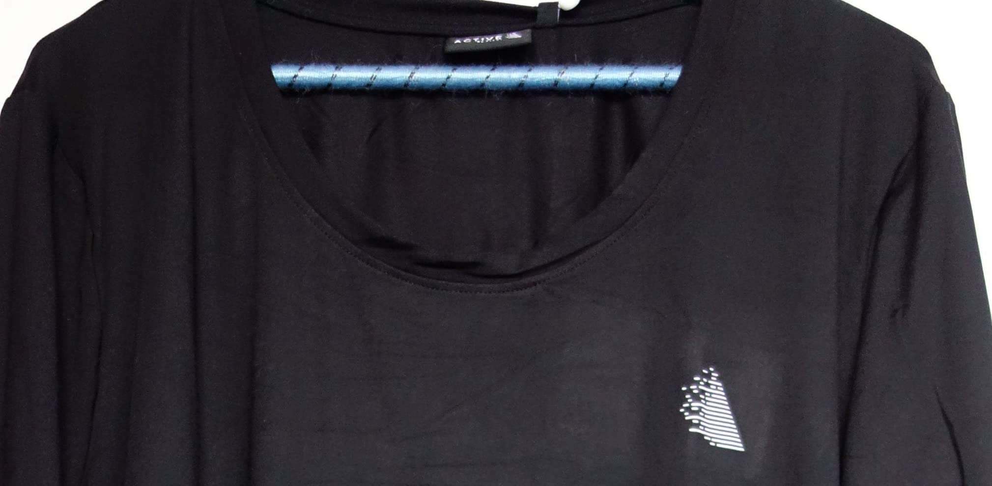 Zizzi Activewear Trainingstop 3/4 Ärmel Rundhals locker