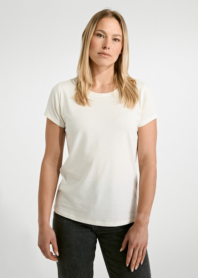Wijld Lena Damen WoodShirt Tofu Holzfaser T-Shirt