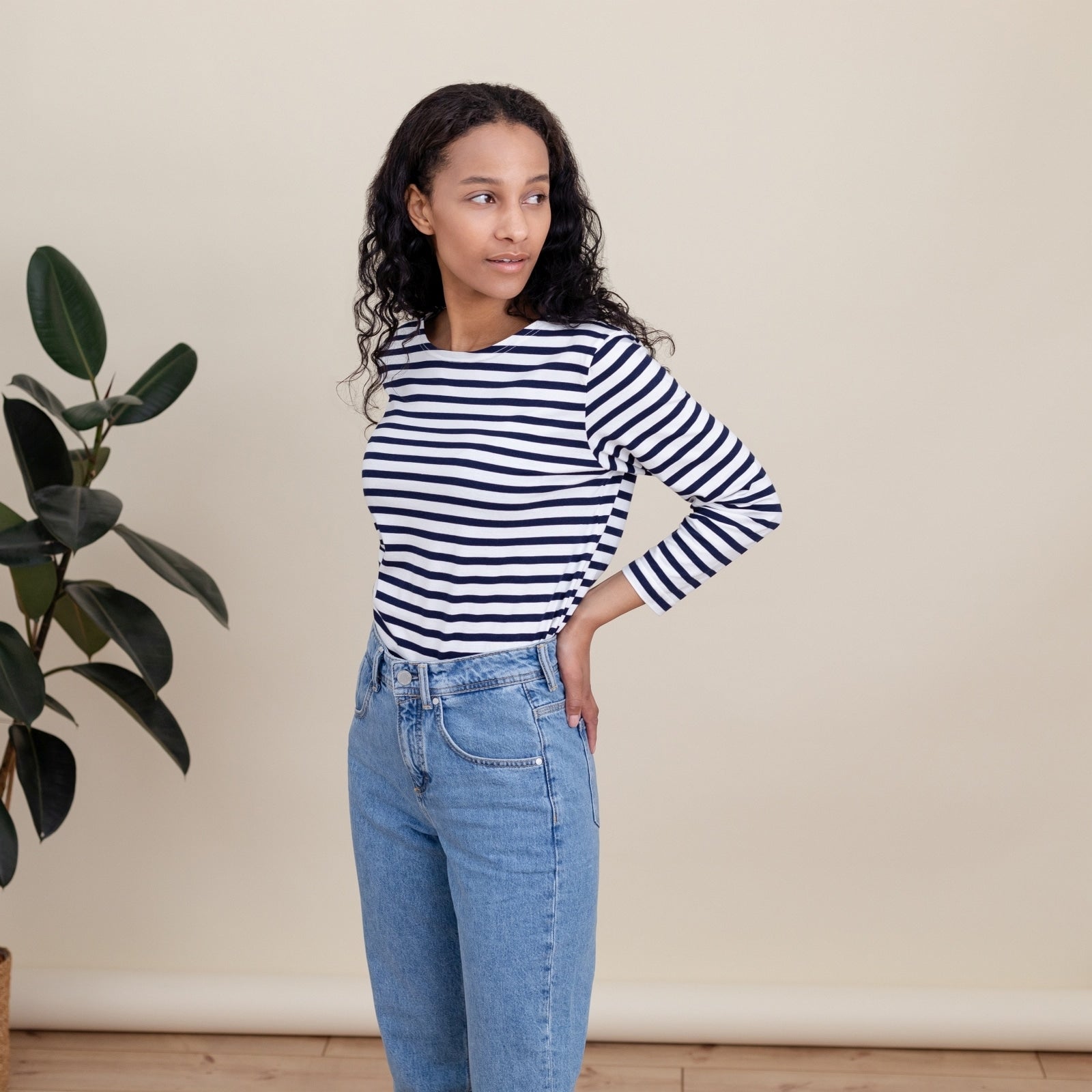 Nordlicht Ina Longsleeve Bio-Baumwolle Locker