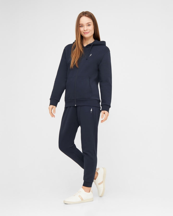 NIKIN TreeHoodie Jacket Kapuzenjacke Dark Navy Bio