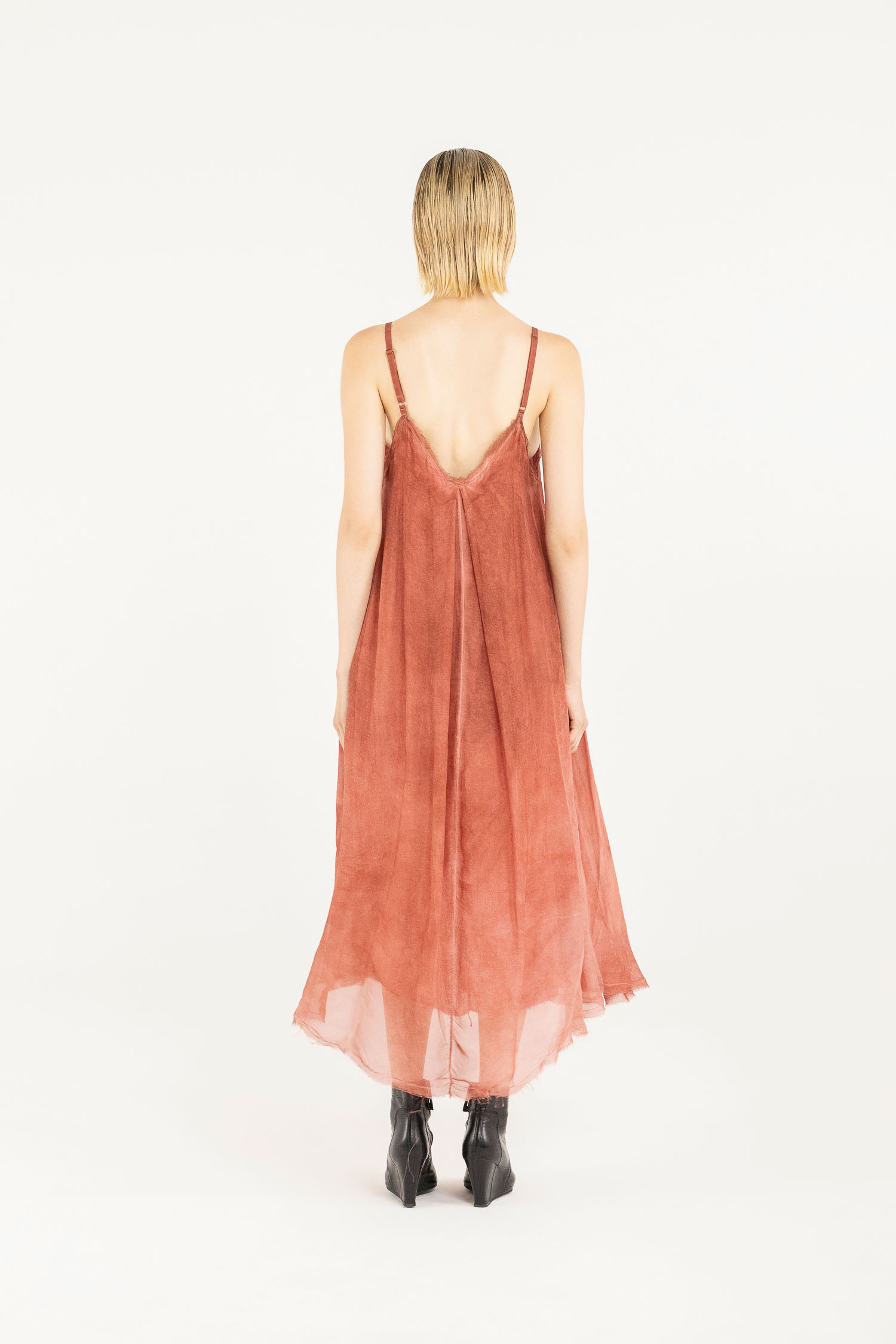 Sanctamuerte Abiti Sottoveste Slipkleid Viskose