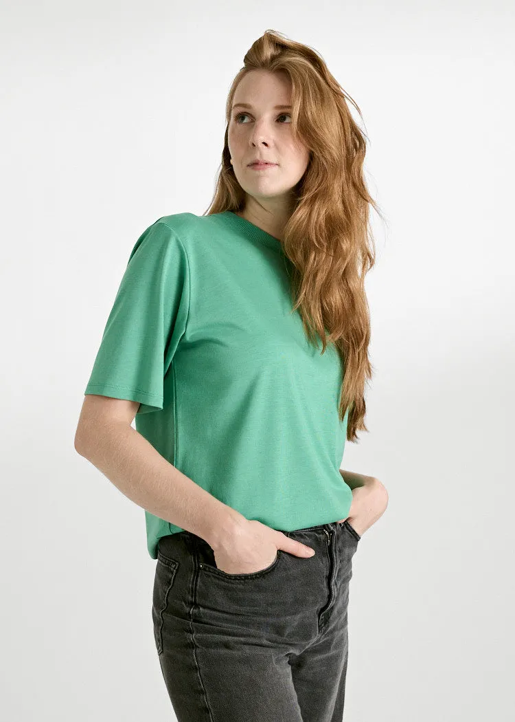 Wijld WoodShirt Tara Damen T-Shirt Winter Green Lyocell