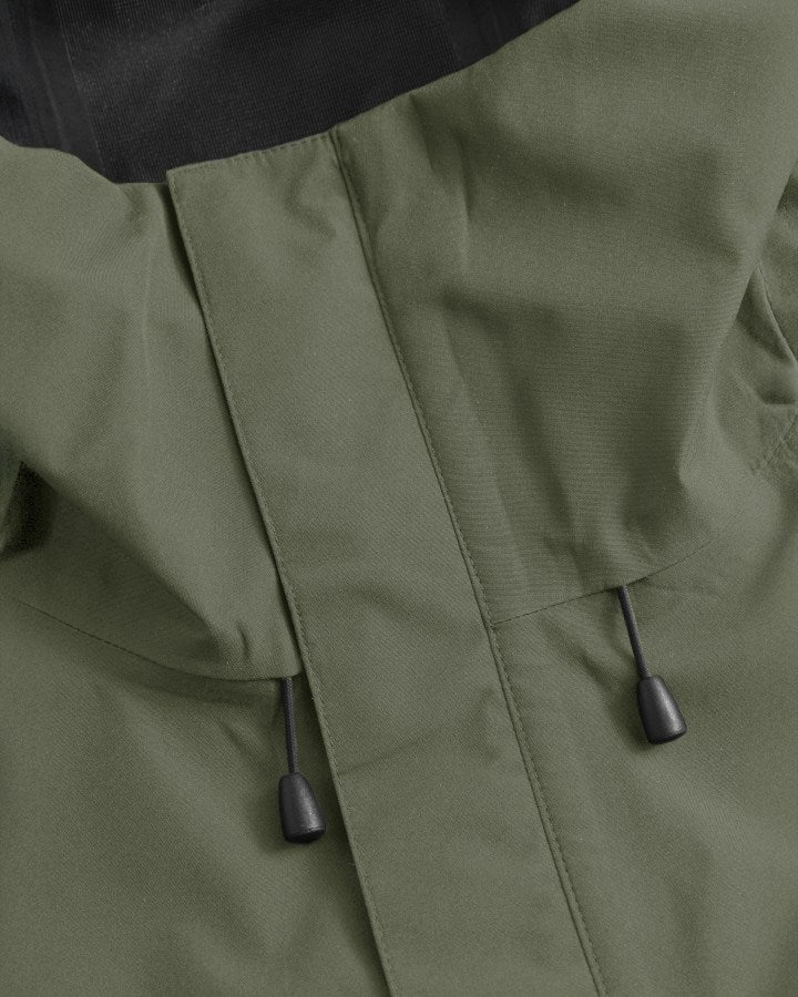 NIKIN TreeJacket Rain Regenjacke Herren Dark Olive wasserdicht