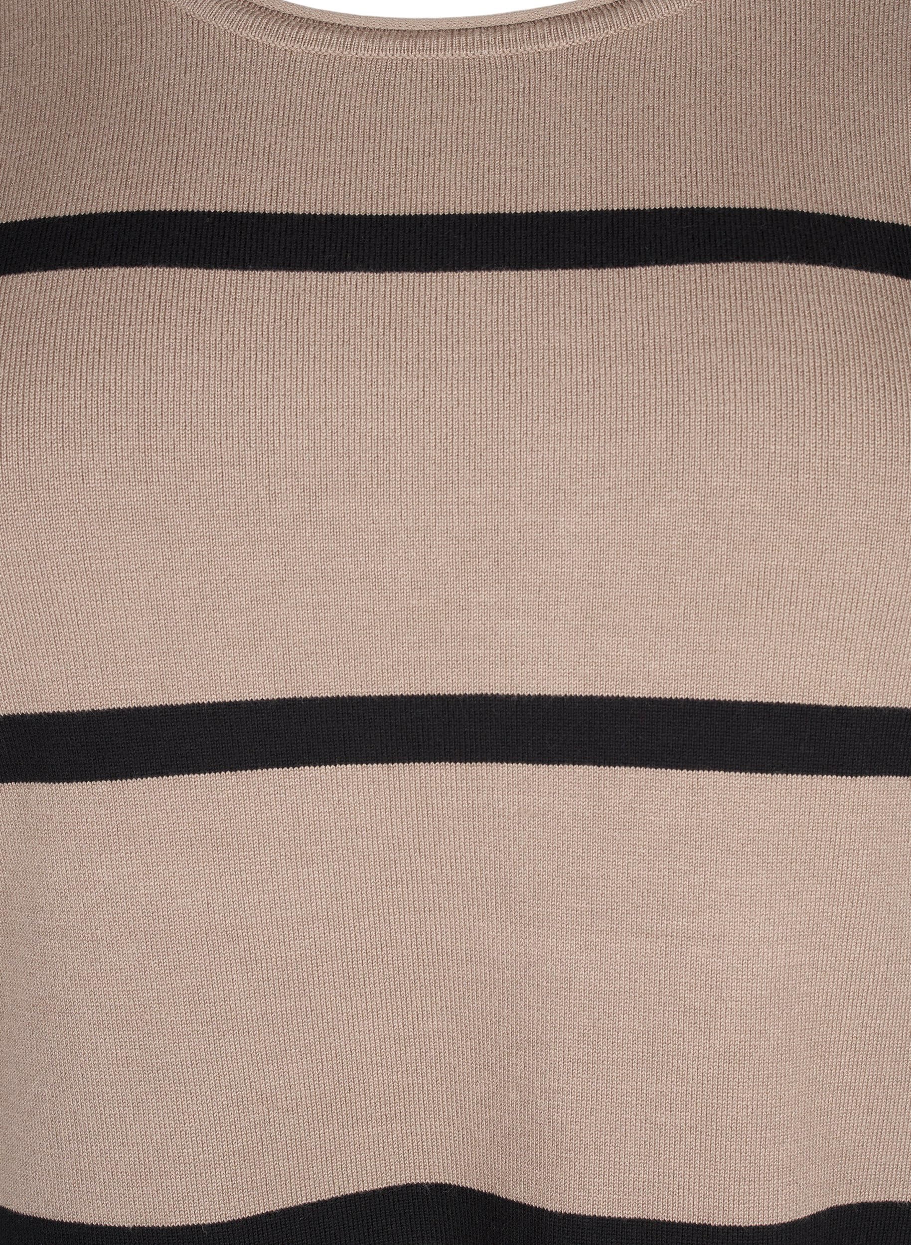 Zizzi Cardigans Pullover Viskose Gestreift Gr. 42-60
