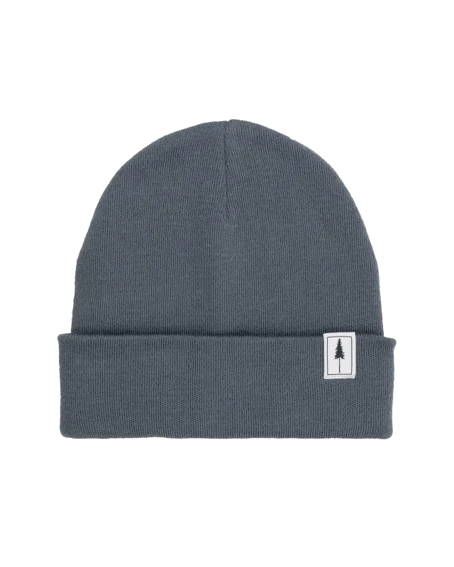 NIKIN Treeanie Mütze Steel Blue Baumwolle warme Wintermütze