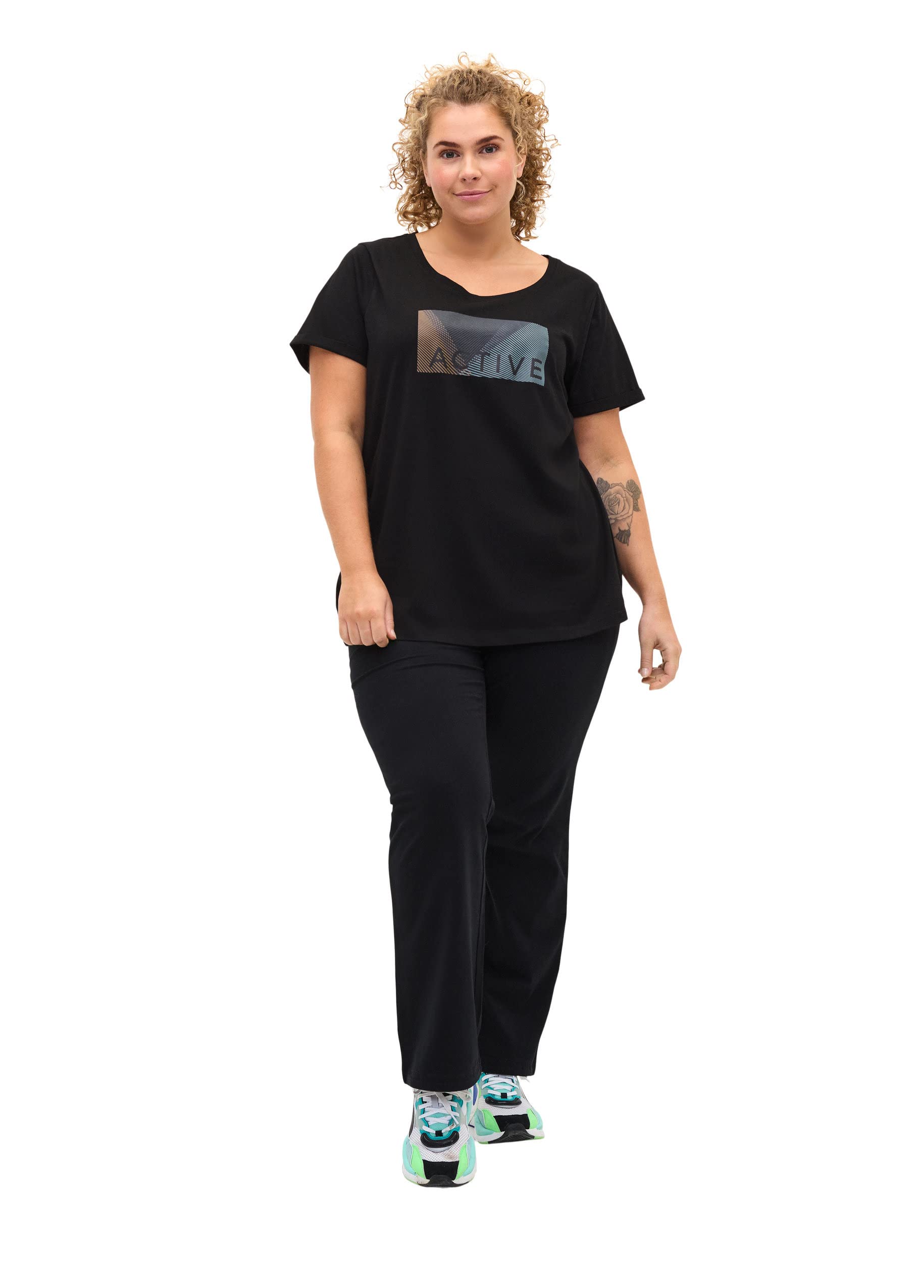 Zizzi Activewear Trainingshose Damen Sporthose 42-44