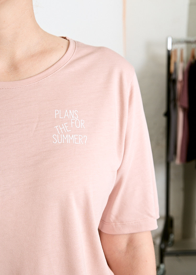 Wijld Tilda Plans for Summer T-Shirt Damen Print Relaxed Slim