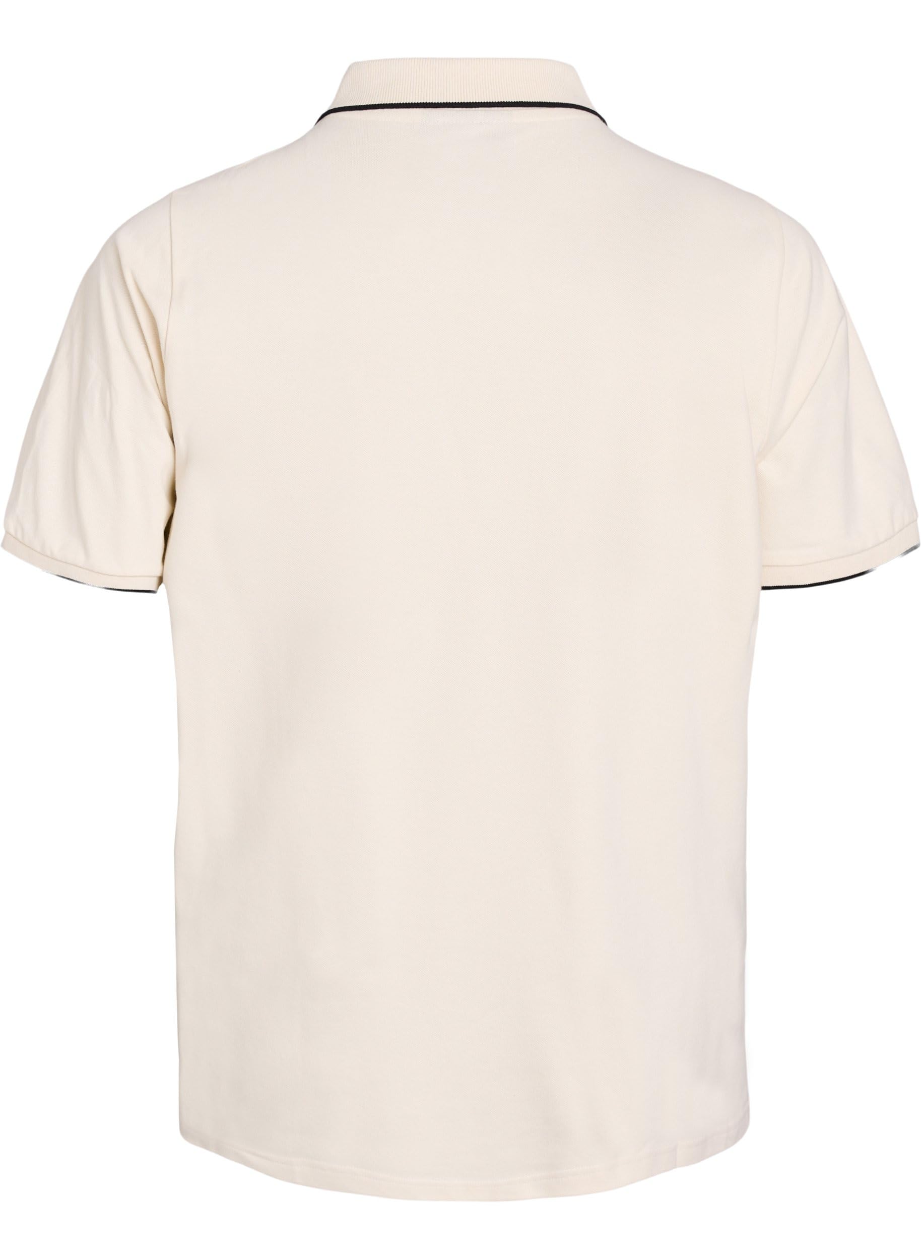 Zizzi Poloshirt Kurzarm Baumwolle Große Größen 42-60