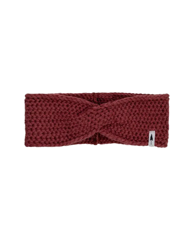 NIKIN TreeHeadband Knitted Twist Stirnband Blush Polylana