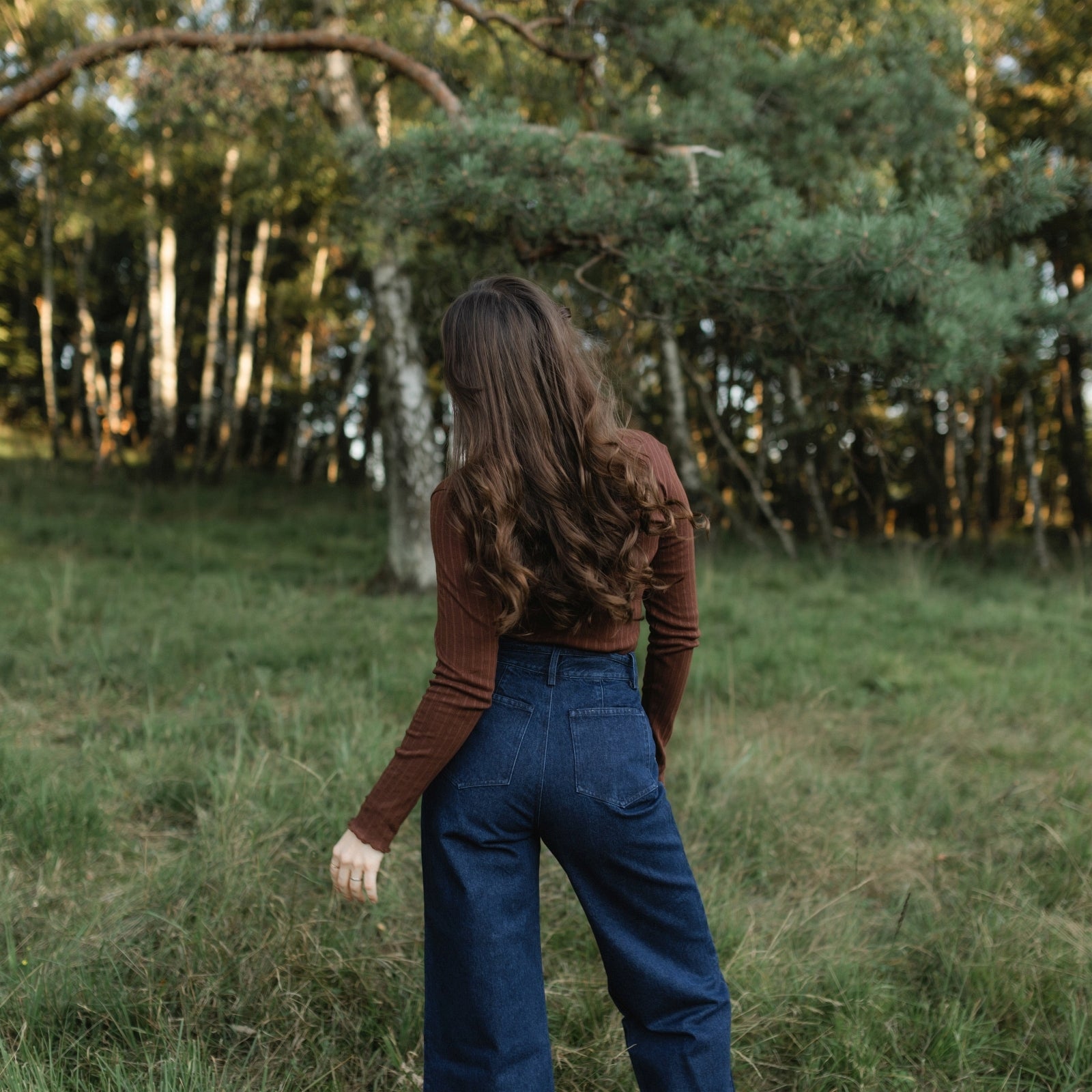 NORDLICHT Hosen Lykke Denim Hose Blau M Bio-Baumwolle