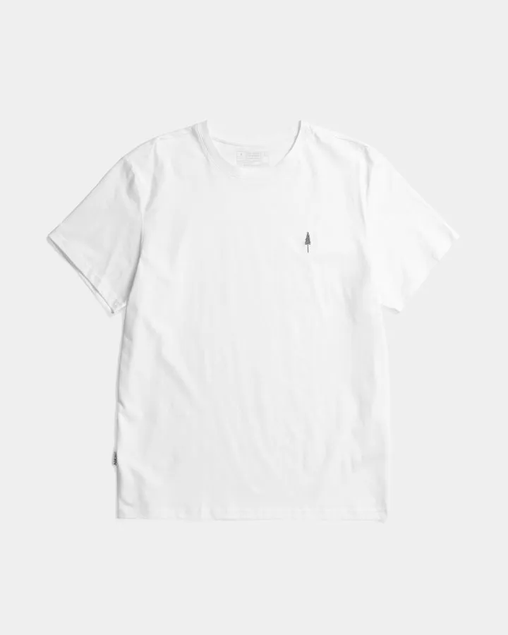 NIKIN TreeShirt White T-Shirt Weiß Bio-Baumwolle