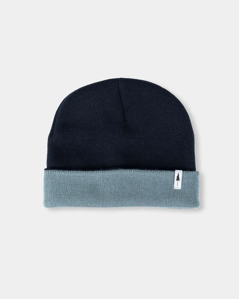 NIKIN Treeanie Colorblock Kids Mütze Navy-Elemental Blue