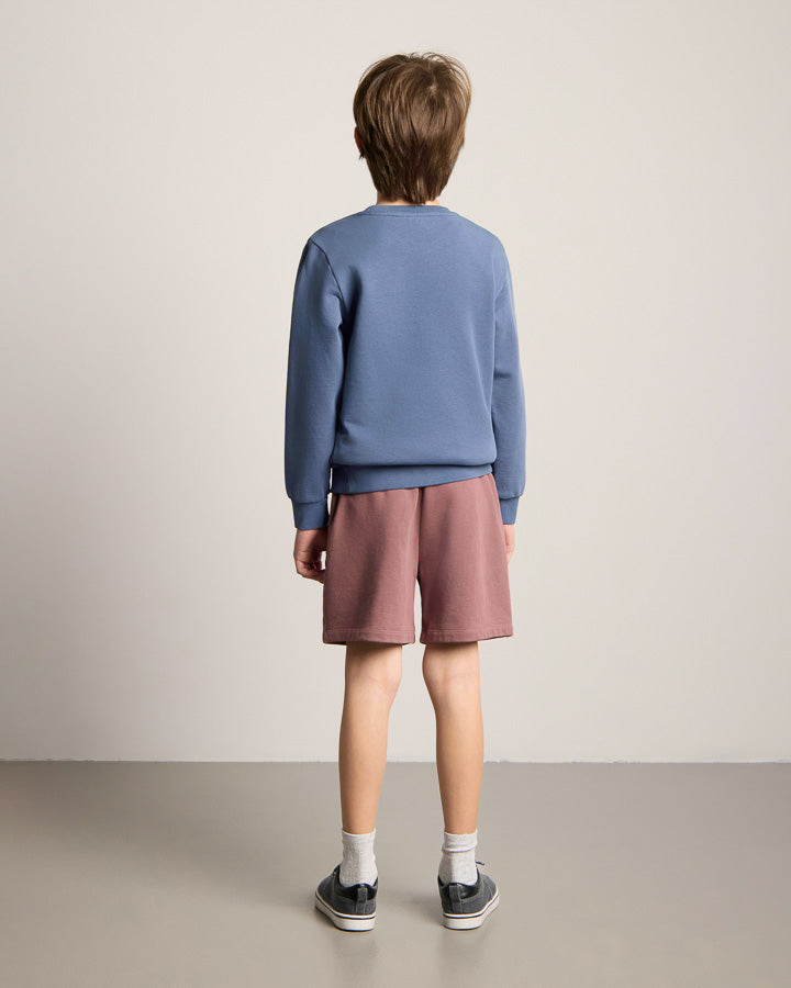 NIKIN TreeSweater Anniversary Kids Pullover Slate Blue Bio-Baumwolle