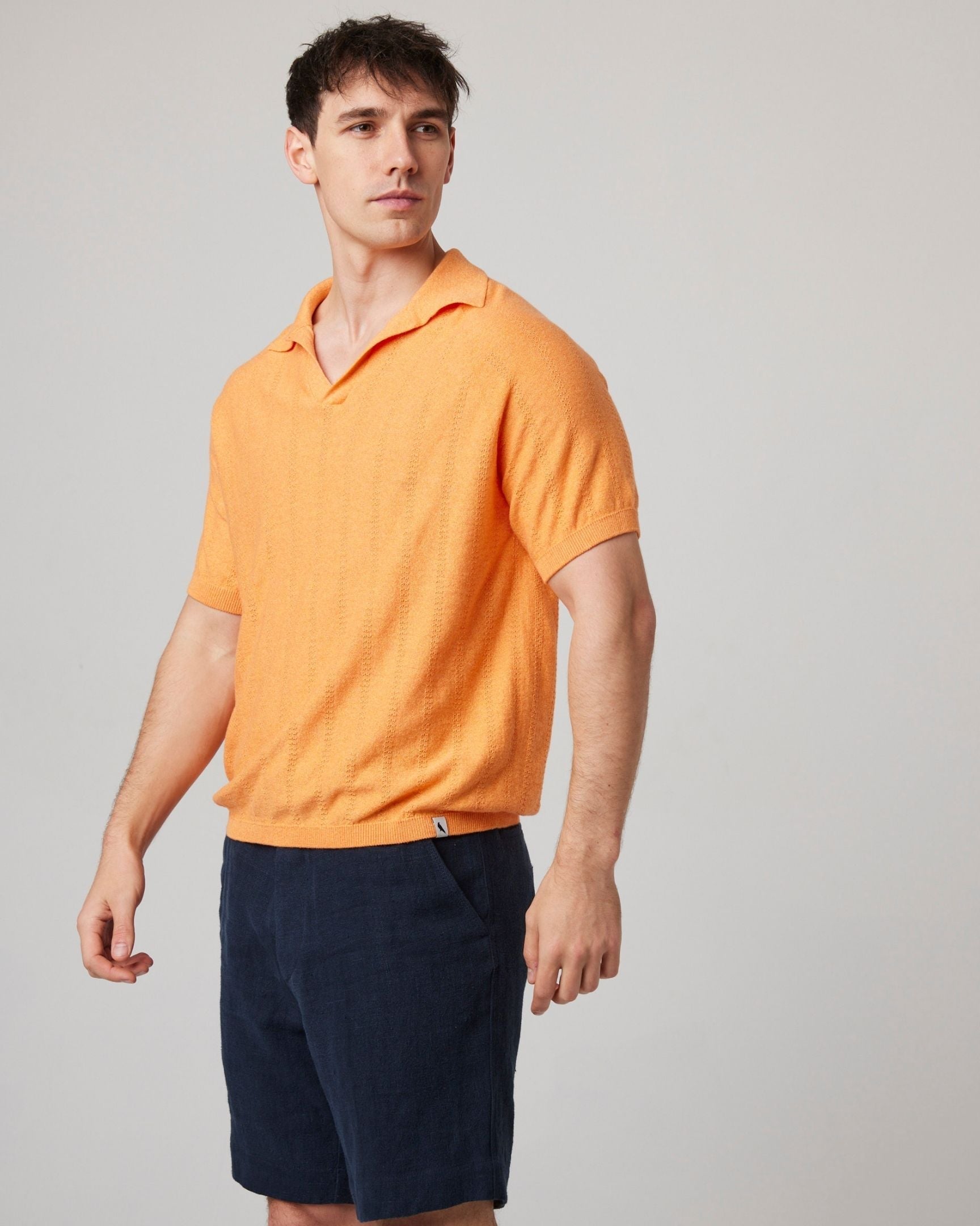 Peregrine Alma Polo Shirt Weiß Baumwolle