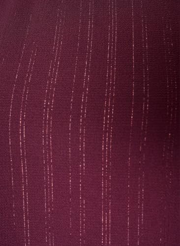 Zizzi Bluse Glitzer Langarm Rundhals Große Größen