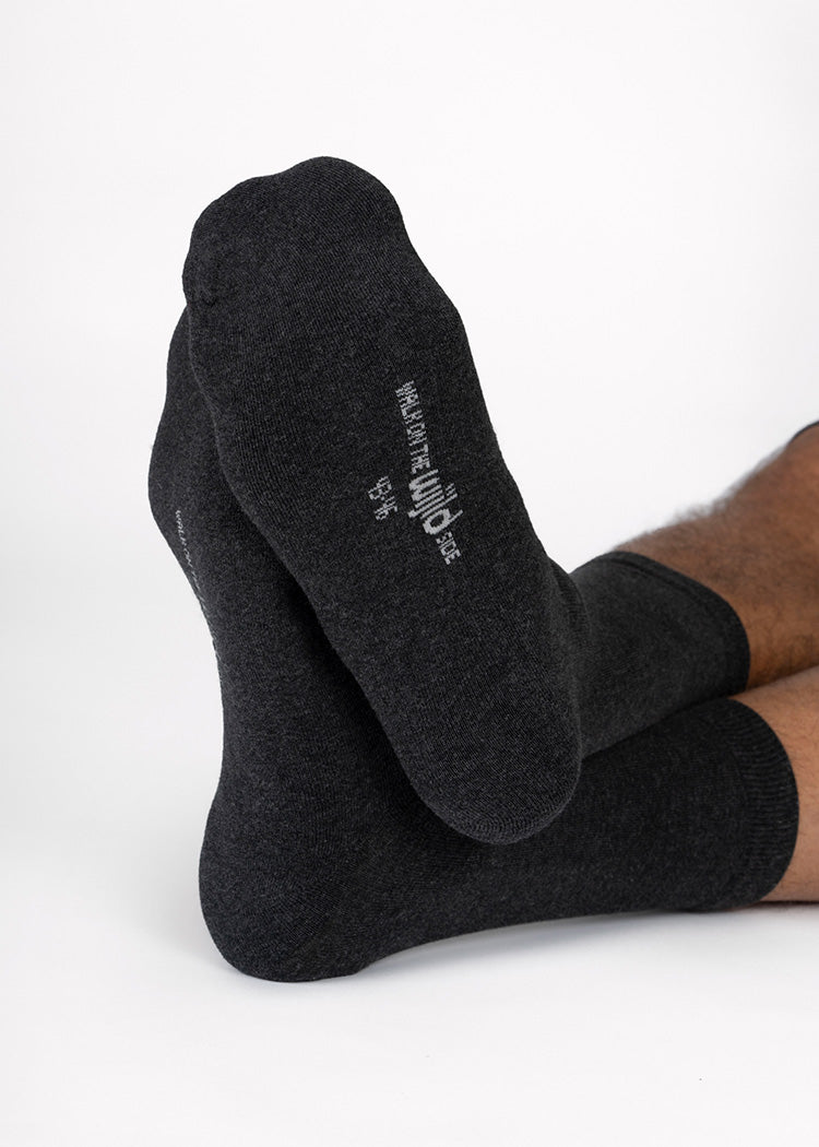 Wijld Socks Woodsocks Socken Anthrazit 39-42 Lyocell