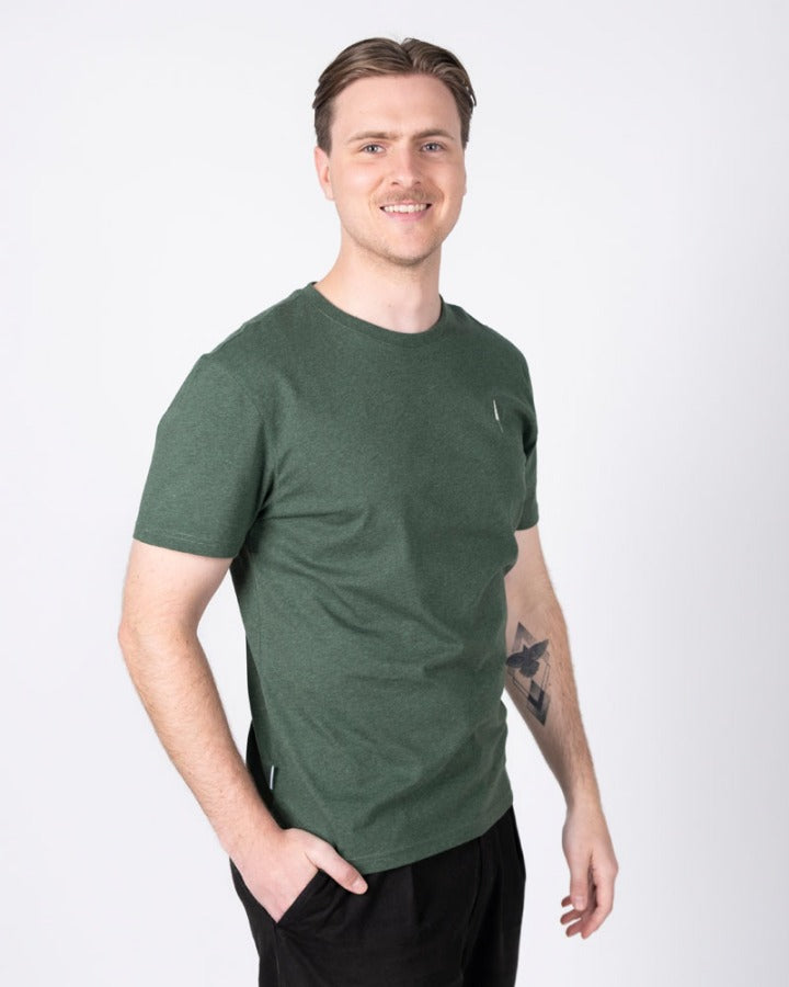 NIKIN TreeShirt Olive Mel T-Shirt Bio-Baumwolle
