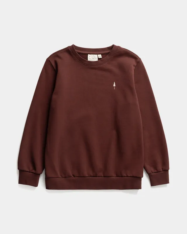 NIKIN TreeSweater Kids Kinderpullover Chestnut braun Bio